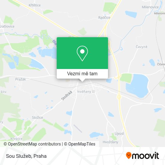 Sou Služeb mapa