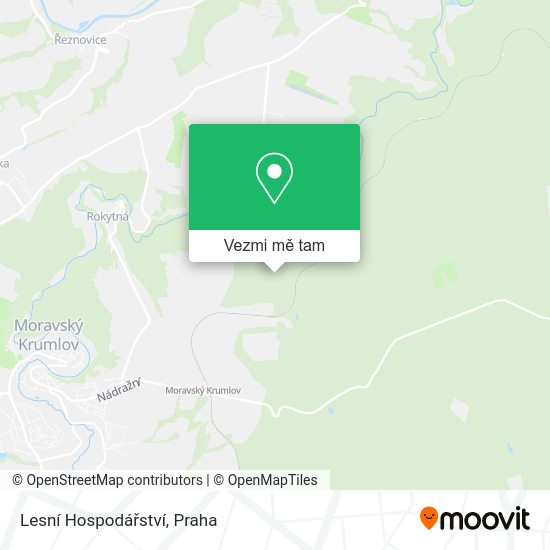 Lesní Hospodářství mapa