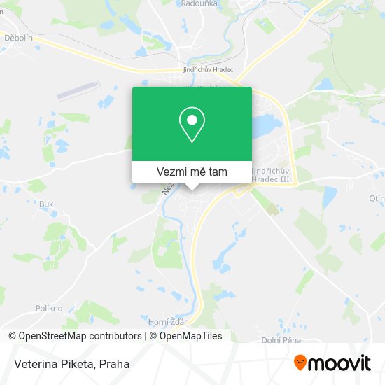 Veterina Piketa mapa
