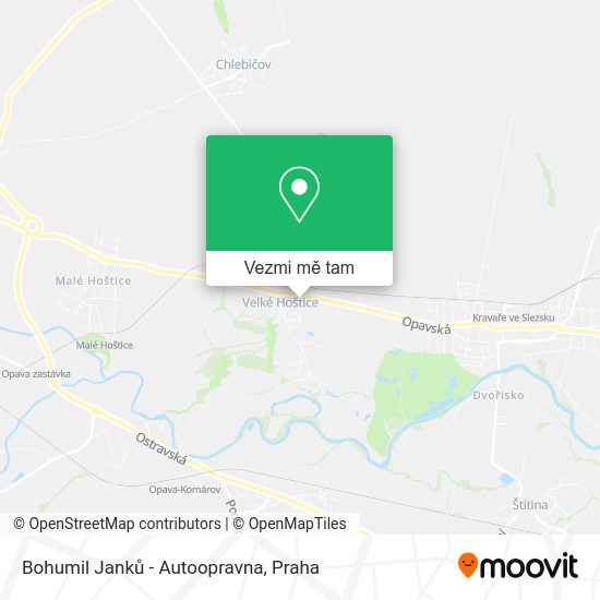 Bohumil Janků - Autoopravna mapa