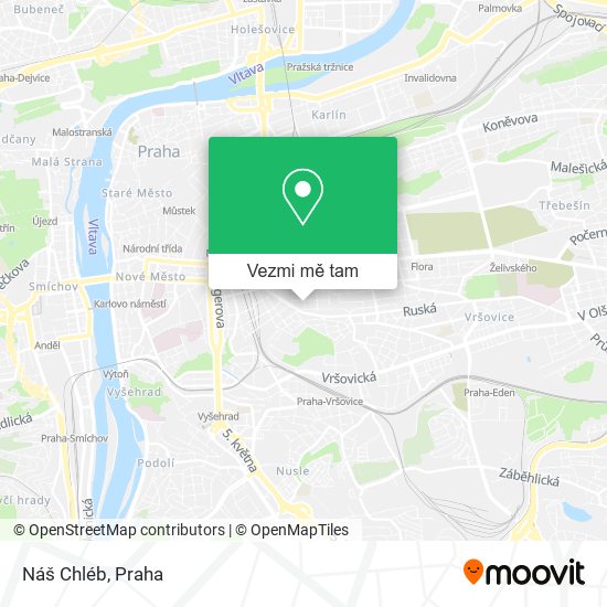 Náš Chléb mapa