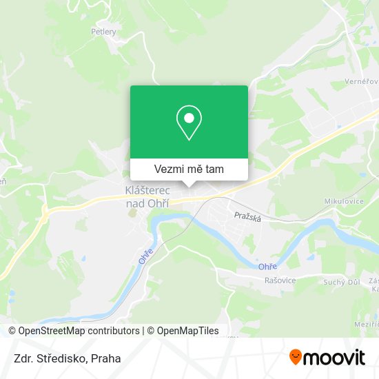 Zdr. Středisko mapa