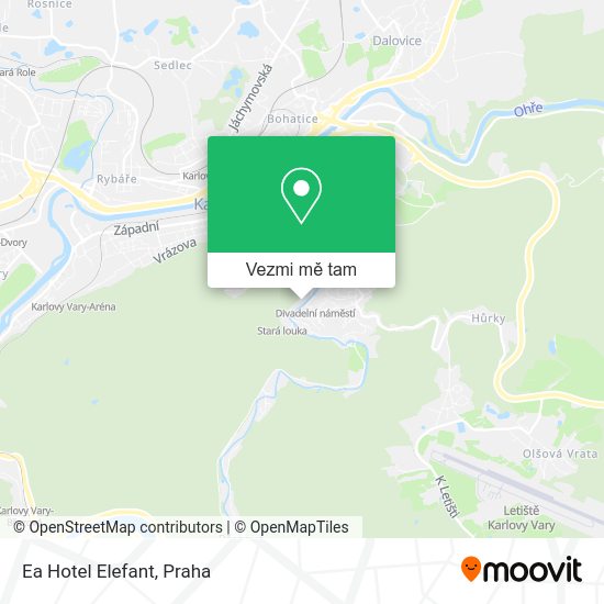 Ea Hotel Elefant mapa