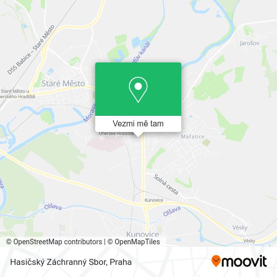 Hasičský Záchranný Sbor mapa