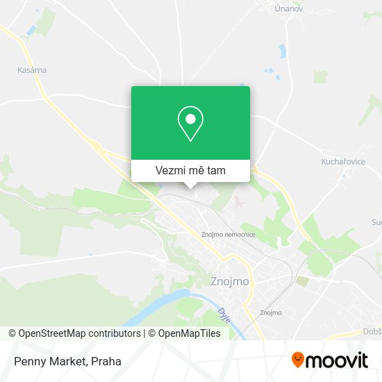 Penny Market mapa