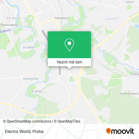 Electro World mapa