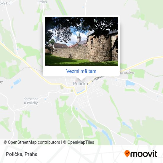 Polička mapa