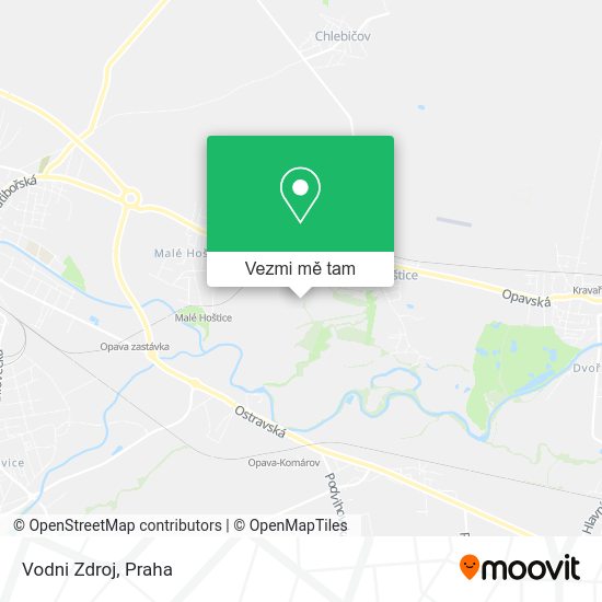 Vodni Zdroj mapa