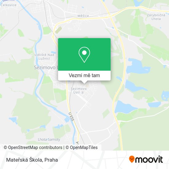 Mateřská Škola mapa