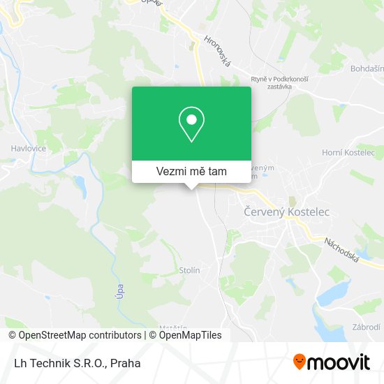 Lh Technik S.R.O. mapa