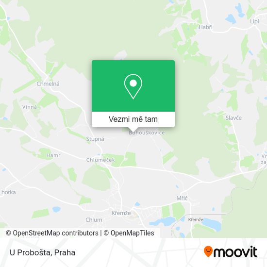 U Probošta mapa