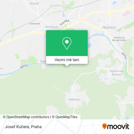 Josef Kučera mapa