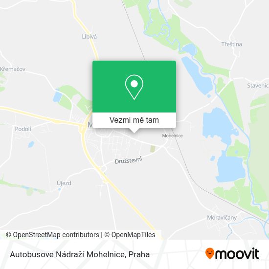 Autobusove Nádraží Mohelnice mapa