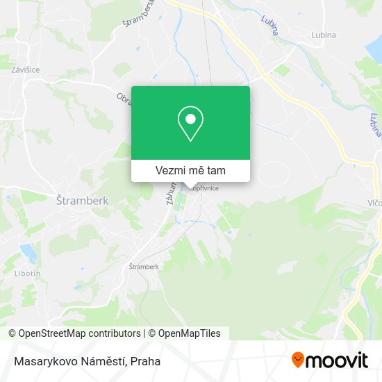 Masarykovo Náměstí mapa
