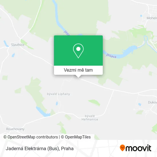 Jaderná Elektrárna (Bus) mapa