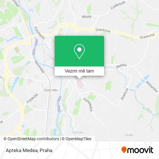 Apteka Medea mapa