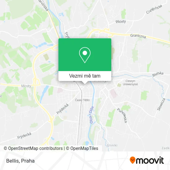 Bellis mapa