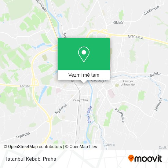 Istanbul Kebab mapa