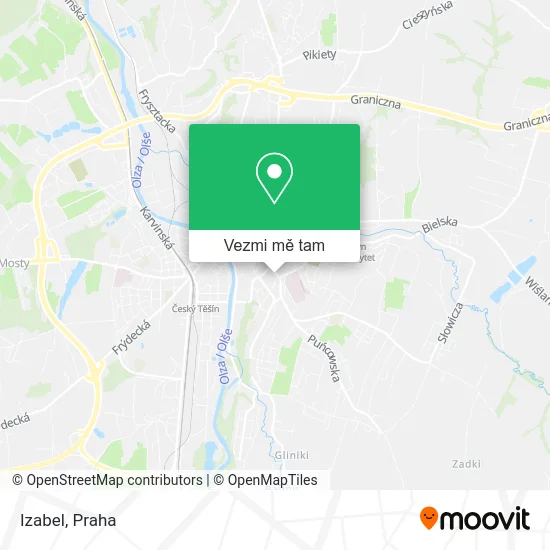 Izabel mapa