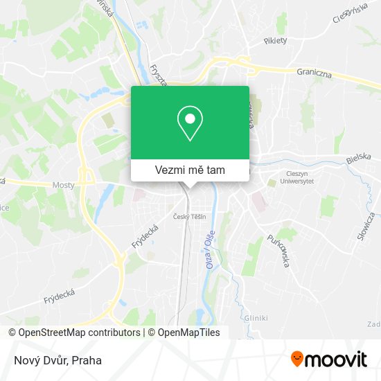 Nový Dvůr mapa