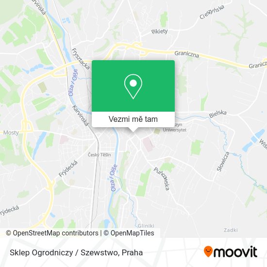 Sklep Ogrodniczy / Szewstwo mapa