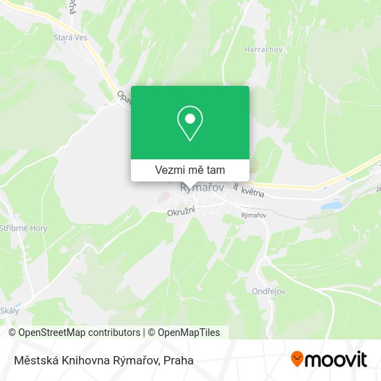 Městská Knihovna Rýmařov mapa