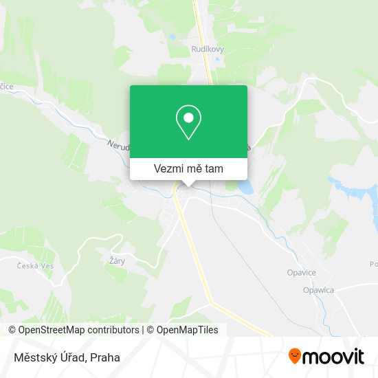 Městský Úřad mapa