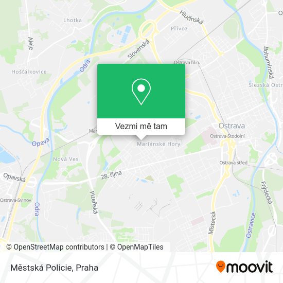 Městská Policie mapa