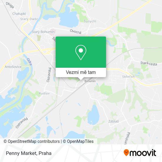 Penny Market mapa