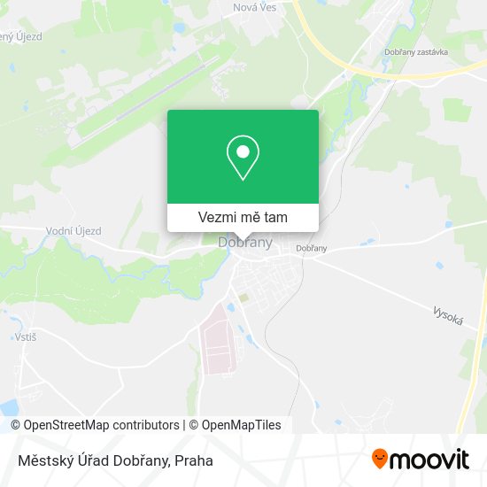 Městský Úřad Dobřany mapa