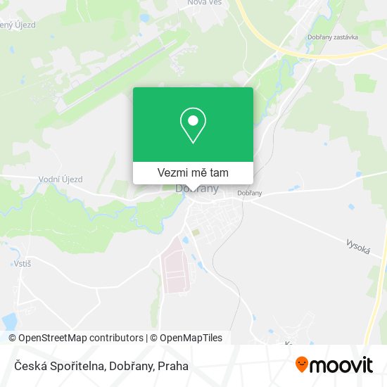 Česká Spořitelna, Dobřany mapa