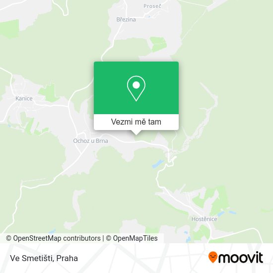Ve Smetišti mapa