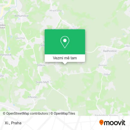 Xi. mapa