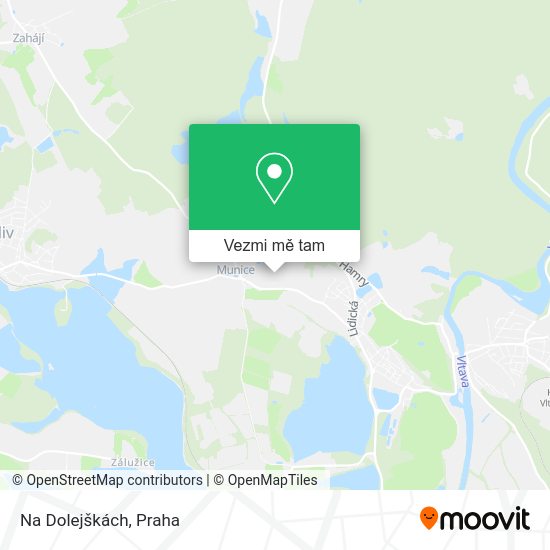 Na Dolejškách mapa