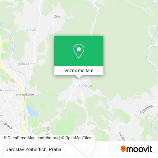 Jaroslav Zeiberlich mapa