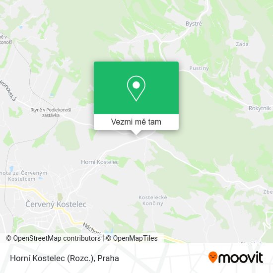 Horní Kostelec (Rozc.) mapa