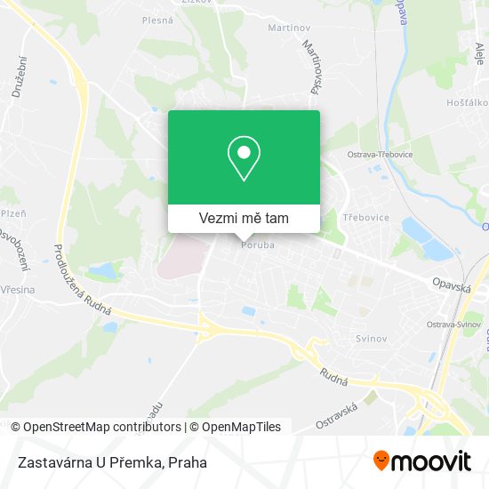 Zastavárna U Přemka mapa