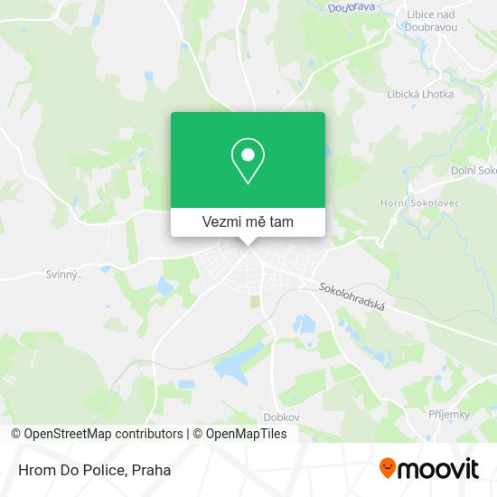 Hrom Do Police mapa