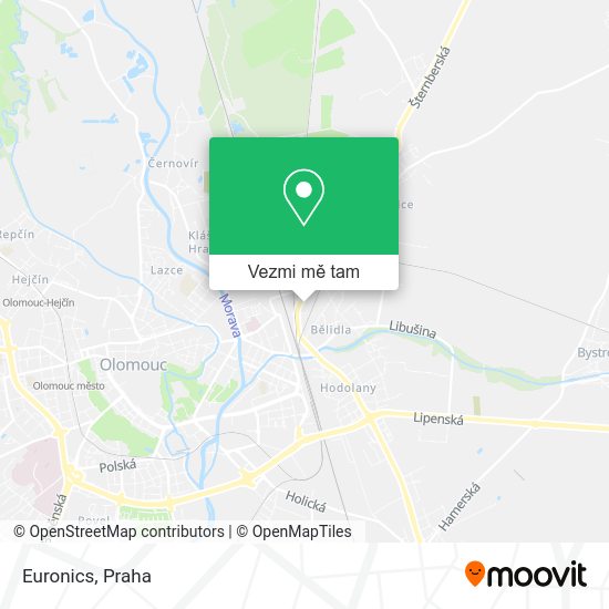 Euronics mapa