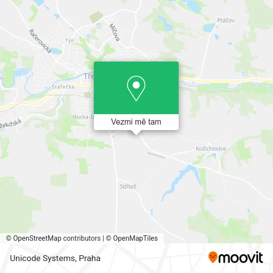 Unicode Systems mapa
