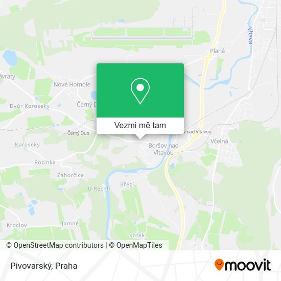 Pivovarský mapa