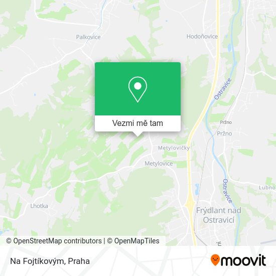 Na Fojtíkovým mapa