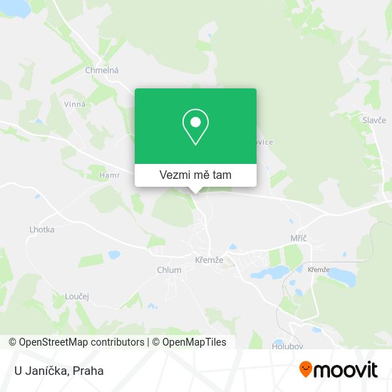 U Janíčka mapa
