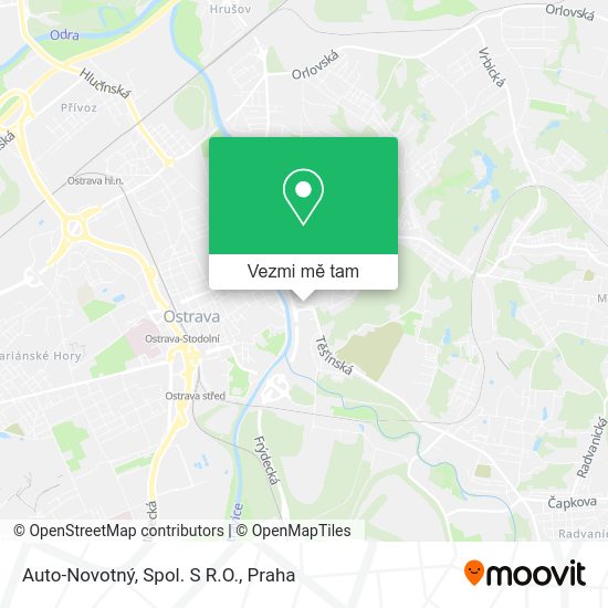 Auto-Novotný, Spol. S R.O. mapa