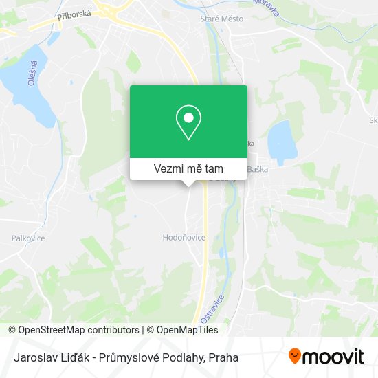 Jaroslav Liďák - Průmyslové Podlahy mapa