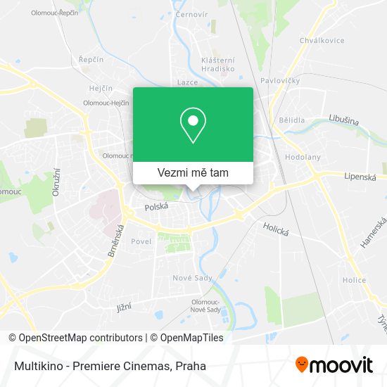 Multikino - Premiere Cinemas mapa