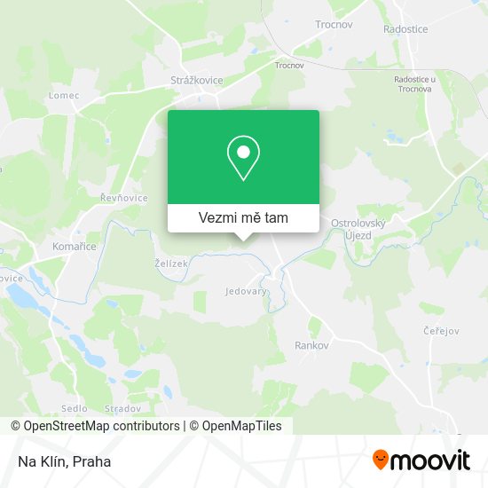 Na Klín mapa