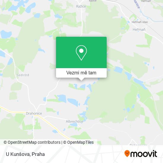 U Kunšova mapa