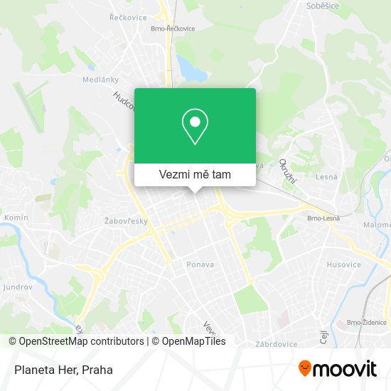 Planeta Her mapa