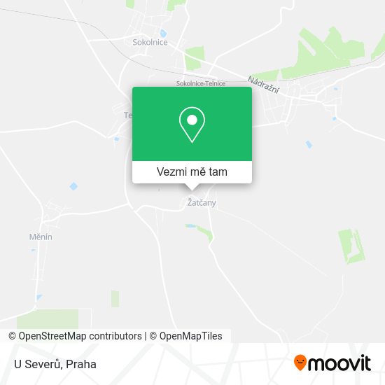 U Severů mapa